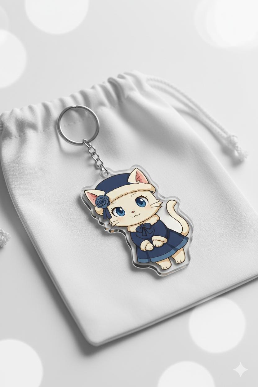 Gantungan Kunci Akrilik Custom